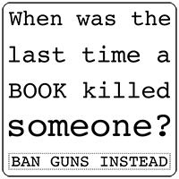 When was the last time a book killed someone?