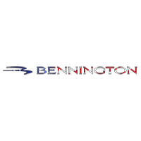 Bennington Horizontal Logo with Flags