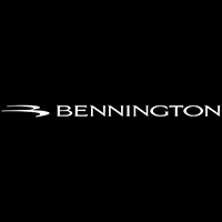 Bennington Horizontal White Logo