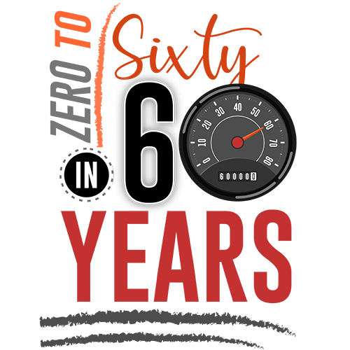 0 to 60 in 60 years