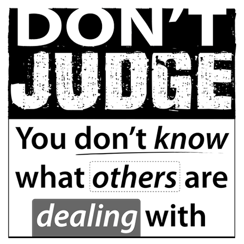 Don't Judge