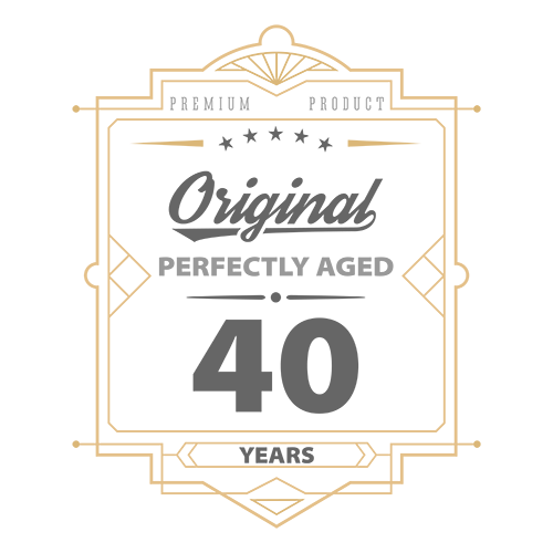 Originally Aged 40 Years