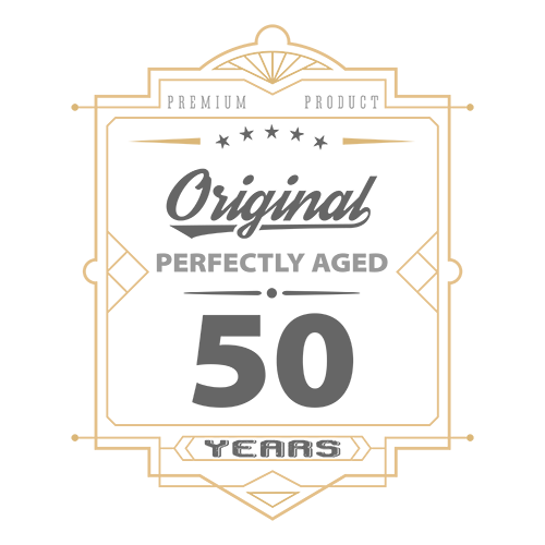 Originally Aged 50 Years