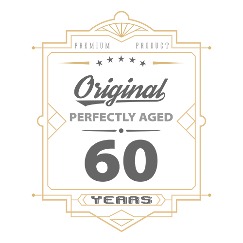 Originally Aged 60 Years