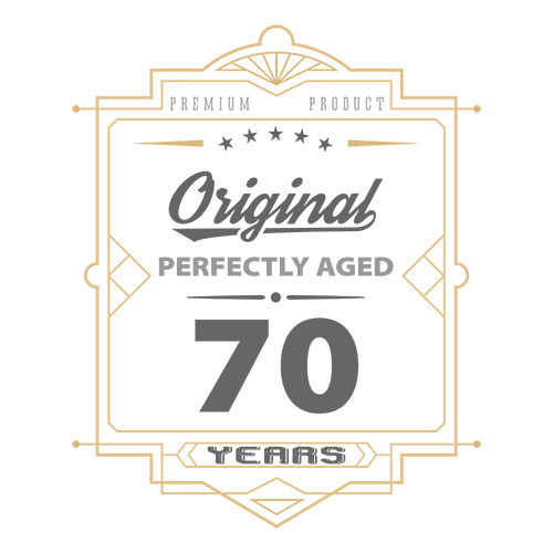 Originally Aged 70 Years